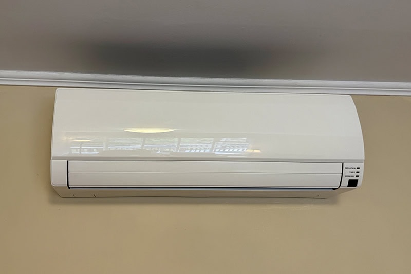 High energy green efficiency ductless unit
